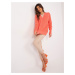 Coral loose cardigan from RUE PARIS