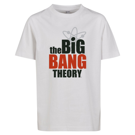 Children's T-shirt with Big Bang Theory logo white