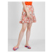 Creamy-red floral skirt Guess - Women