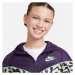 Nike SPORTSWEAR WINDRUNNER Dievčenská bunda, fialová, veľkosť
