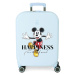 ABS cestovný kufor MICKEY MOUSE Happines Turquesa, 55x40x20cm, 37L, 3668621 (small exp.)