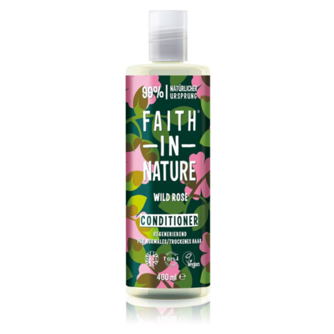 Faith In Nature Wild Rose regeneračný kondicionér pre normálne až suché vlasy