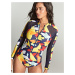 Swimwear Puglia Non Wired Long Sleeve Swimsuit puglia print SW1725 44