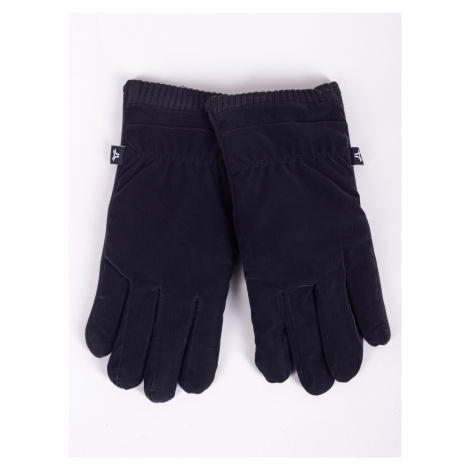 Yoclub Pánske rukavice RES-0112F-345C Black