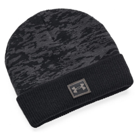 Under Armour GRAPHIC KNIT BEANIE Detská čiapka, čierna, veľkosť