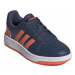 Juniorská rekreačná obuv ADIDAS Hoops 2.0 crew navy true orange cloud white