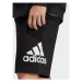 Adidas Športové kraťasy Essentials Big Logo French Terry Shorts IC9401 Čierna Regular Fit