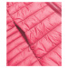 Růžová prošívaná dámská vesta model 15512683 Černá M (38) - J.STYLE