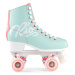 Rio Roller Script Adults Quad Skates - Teal / Coral - UK:6A EU:39.5 US:M7L8