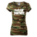 Dámske tričko s potlačou hry Fortnite - ideálne pre hráčky
