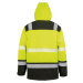 Result Unisex softshellový bezpečnostný plášť R475X Fluorescent Yellow