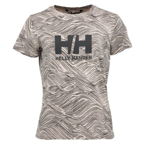 Helly Hansen LOGO T-SHIRT GRAPHIC W Dámske tričko, sivá, veľkosť