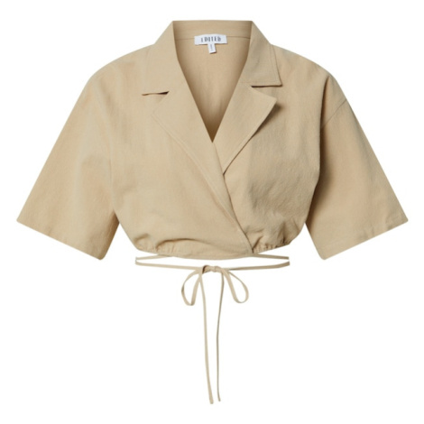 EDITED Blúzka  svetlohnedá