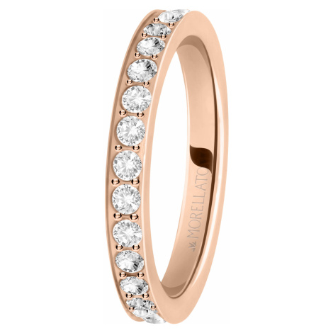 Morellato Bronzový prsteň s kryštálmi Love Rings SNA40 52 mm