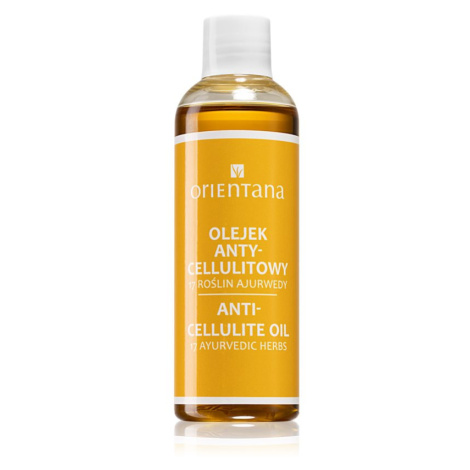 Orientana 17 Ayurvedic Herbs Anti-Cellulite Oil olej na celulitídu