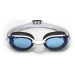 Plavecké okuliare BFIT farebné sklá jednotná veľkosť bielo-modré