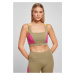 Women's bra Color Block khaki/light purple/magimango