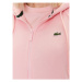 Lacoste Mikina SF9213 Ružová Regular Fit