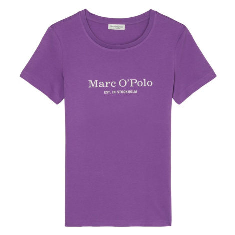 Marc O'Polo Tričko  fialová / biela