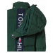TOMMY HILFIGER Prechodná bunda  zelená / biela / námornícka modrá / ohnivo červená