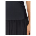 KARL LAGERFELD Letné šaty Straples Beach Dress 231W2206 Čierna Regular Fit