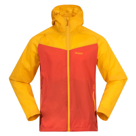 Men's Bergans Microlight Jacket Brick/Light Golden Yellow