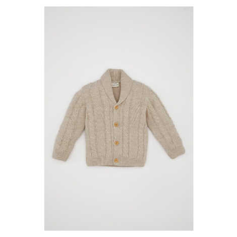 DEFACTO Baby Boy Buttoned Cardigan