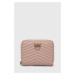 Kožená peňaženka Pinko dámsky, ružová farba, 100249.A0GK