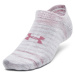 Dámske ponožky UNDER ARMOUR 3 PACK-UA Essential No Show-WHT