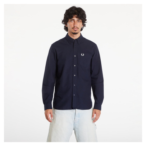 Košeľa FRED PERRY Oxford Shirt Navy