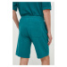 Bavlnené šortky United Colors of Benetton zelená farba