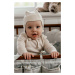 Čiapka pre bábätká That's mine 20235 béžová farba biela, z tenkej pleteniny, bavlnená, CANNA