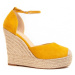 Leindia  90119  Espadrilky Žltá