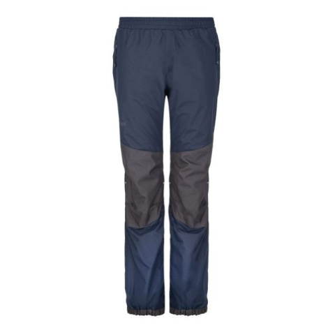 Kids outdoor pants KILPI JORDY-J dark blue