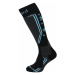 BLIZZARD-Viva Warm ski socks, black/grey/blue Čierna