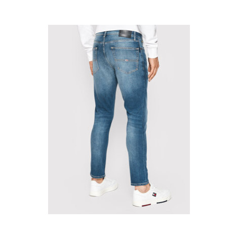 Tommy Jeans Džínsy Austin DM0DM09550 Modrá Slim Fit Tommy Hilfiger