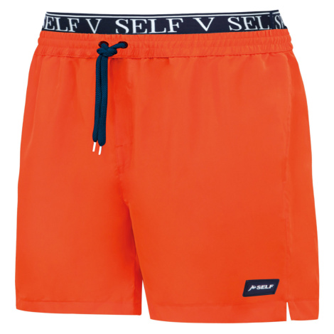 Pánske plavky SM25-26 Summer Shorts neónovo oranžové - Self