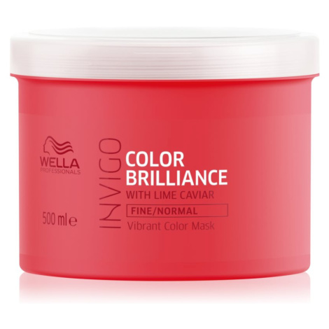 Wella Professionals Invigo Color Brilliance hydratačná maska pre jemné až normálne vlasy