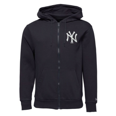 New Era MLB ESSENTIALS FZ HOODY NEYYAN Pánska mikina, tmavo modrá, veľkosť