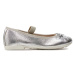 Geox Baleríny Jr Plie' J4555D 00044 C1007 M Strieborná