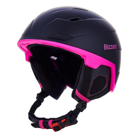 BLIZZARD-W2W Double ski helmet, black matt/magenta Čierna 56/59 cm 23/24
