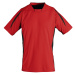 SOĽS Maracana 2 Ssl Uni funkčné tričko SL01638 Red / Black