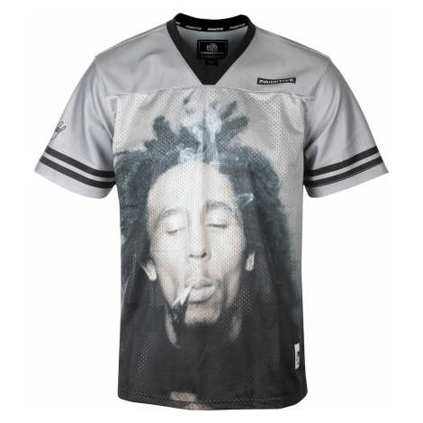 Tričko metal PRIMITIVE Bob Marley Kaya Mesh Jersey Čierna