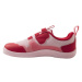 REIMA TEPASTELU Detská barefoot obuv, červená, veľkosť