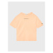 Calvin Klein Jeans Tričko Logo IG0IG01536 Oranžová Boxy Fit