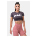 NEBBIA Sporty HERO crop top s krátkym rukávom