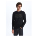 LC Waikiki Crew Neck Long Sleeve Printed Men's T-Shirt