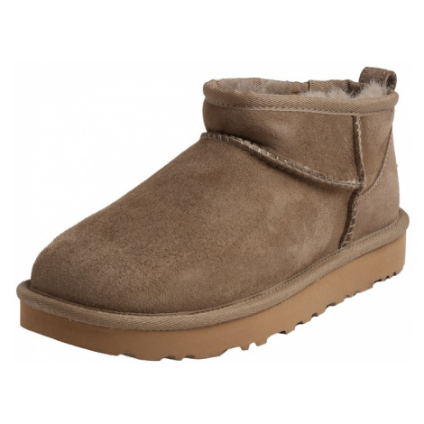 UGG Nízke čižmy 'Classic Ultra Mini'  hnedá