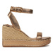 Lauren Ralph Lauren Espadrilky Hilarie 802907469002 Hnedá