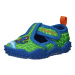 PLAYSHOES Plážové / kúpacie topánky 'Dino'  modrá / zelená / mätová / oranžová